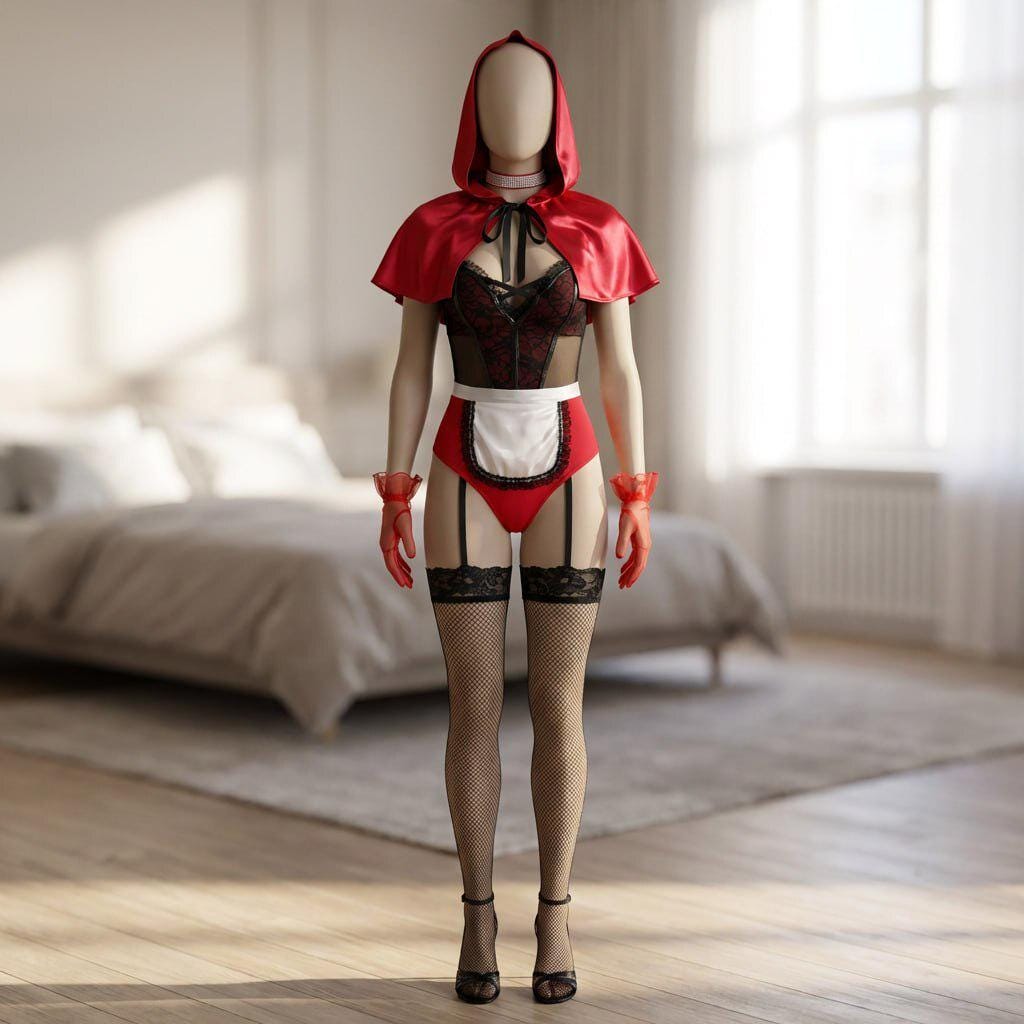 Red Riding Hood Lingerie - Etsy