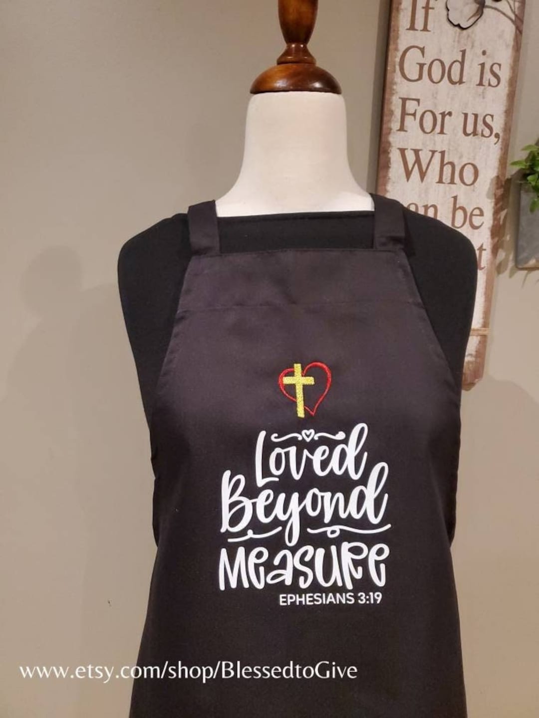 Christian Apron/apron Church/regalo Cristiano/ Delantal Etsy