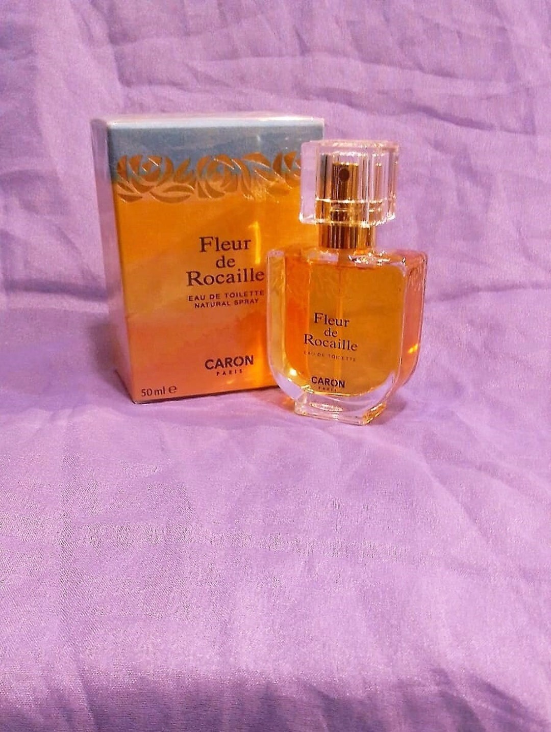 Caron Fleur de Rocaille eau de toilette 50 ml spray. Rare - Etsy Canada