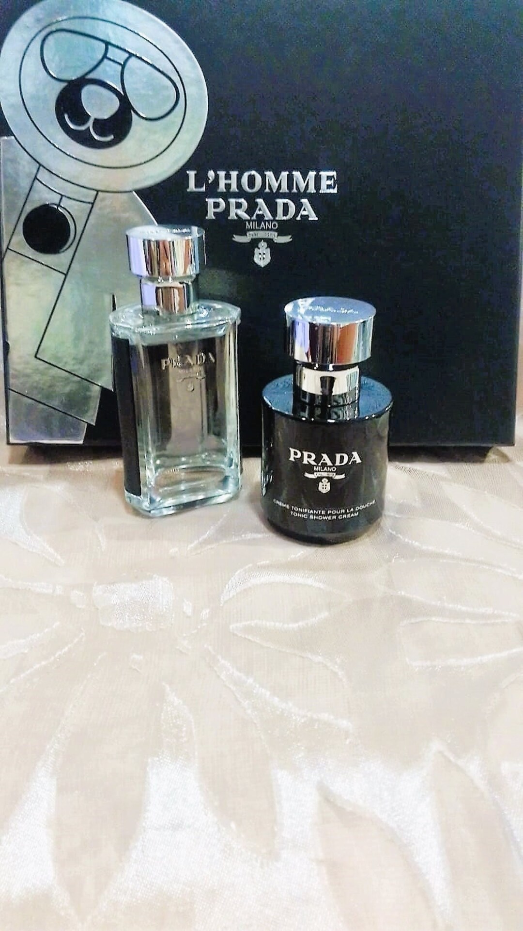 Prada L'homme Set Duo: Eau De Toilette 50 Ml Spray - Etsy Prada L'homme Set Duo: Eau De Toilette 50 Ml Spray - Etsy