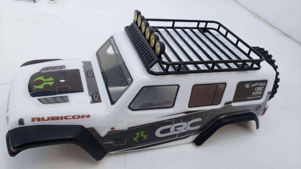 Axial scx24 roof rack with KC light bar Etsy
