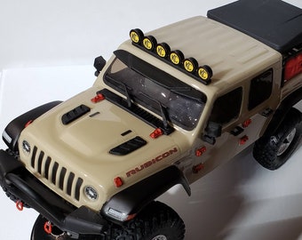 Scx24 1:24 scale micro crawler KC light bar