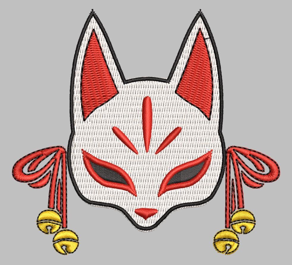 帽子 KITSUNE MAISON KITSUNÉ - LARGE FOX HEAD 6P CAP-WHITE- 25ss MEN