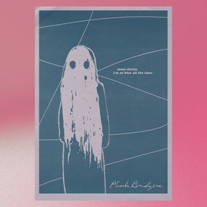 Phoebe Bridgers - Funeral | PRINTABLE DIGITAL DOWNLOAD | Stranger in the Alps music poster | lyric poster | merchandise