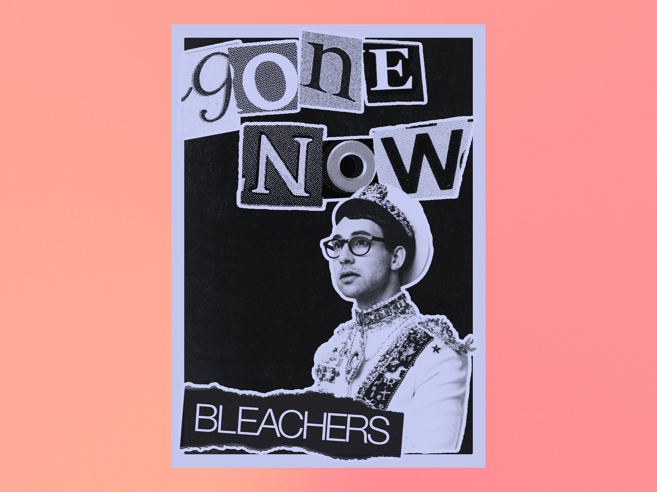 Bleachers Gone Now PRINTABLE DIGITAL DOWNLOAD Jack Antonoff Music
