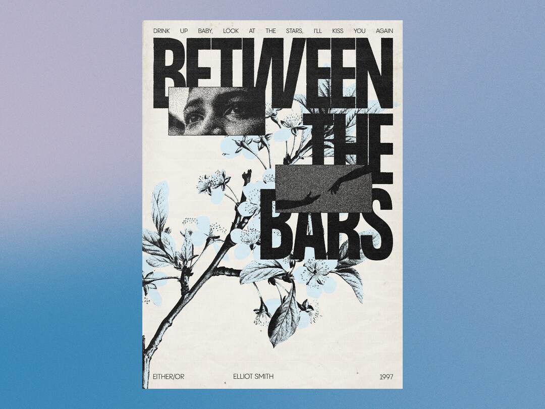 ELLIOTT SMITH Between the Bars | Digital Print Download Merchandise