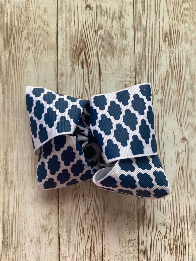 girls bow Girls barrettes Navy pink blue burgundy bow girls spring bows
