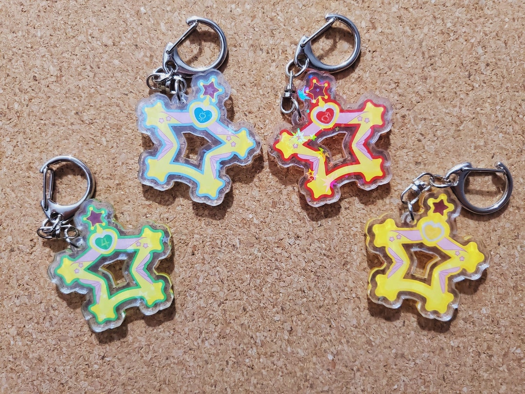 PGSM Sailor Star Tambourine Holostar Keychain Etsy