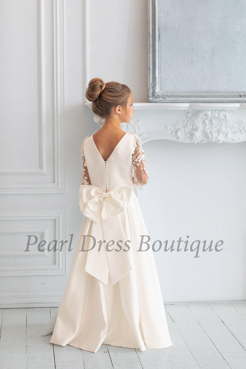 A Line First Communion Dress - Etsy A Line First Communion Dress - Etsy