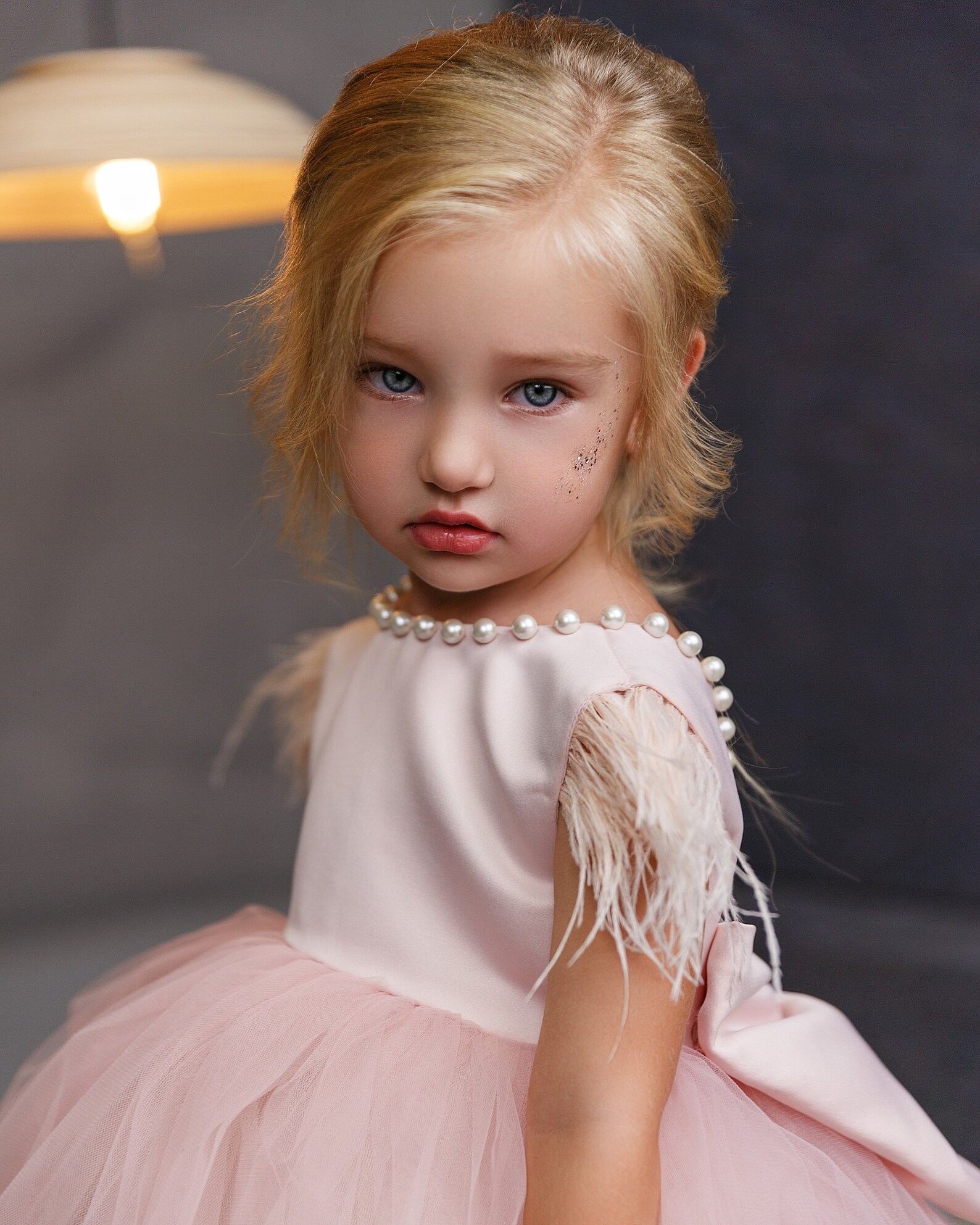 Blush Flower Girl Dress Baby Wedding Dress Girl Ball Gown Etsy