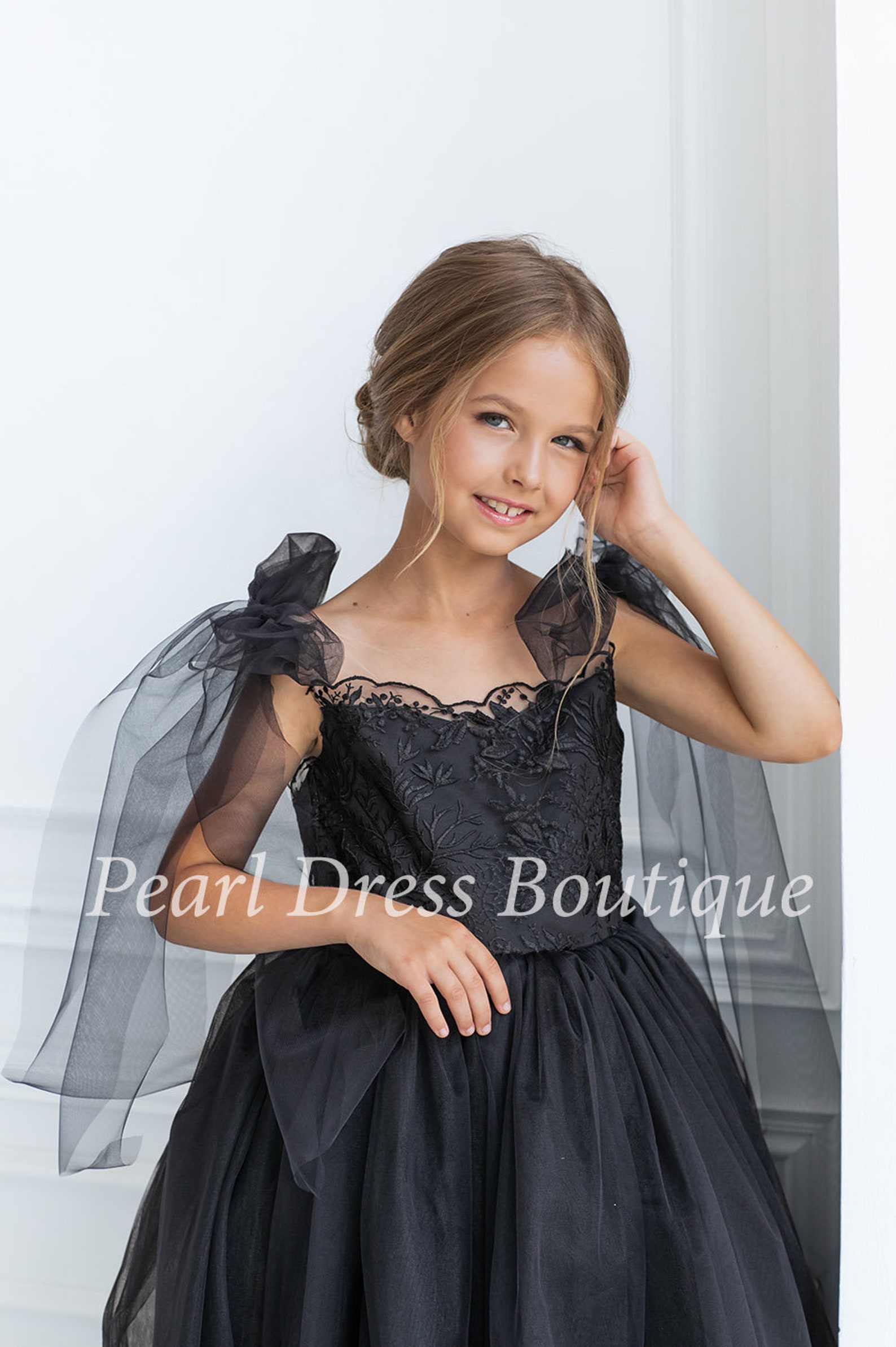 black dress formal women Queendancer Sparkly Prom with Slit Off The Shoulder Size:28W LBB-TU001 Plus Size Black White