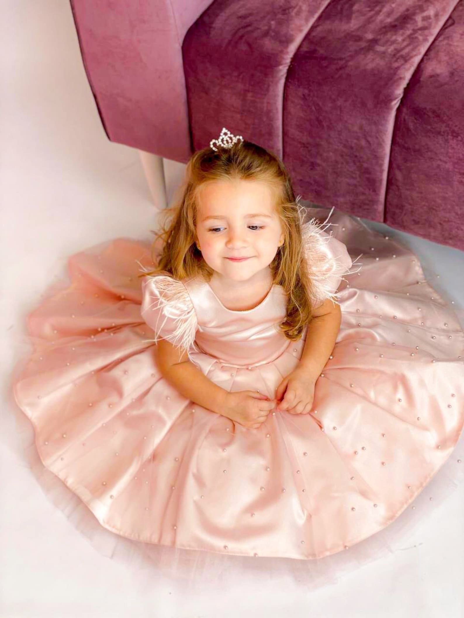 First Birthday Dress Baby Girl Dress Special Occasion Baby Etsy