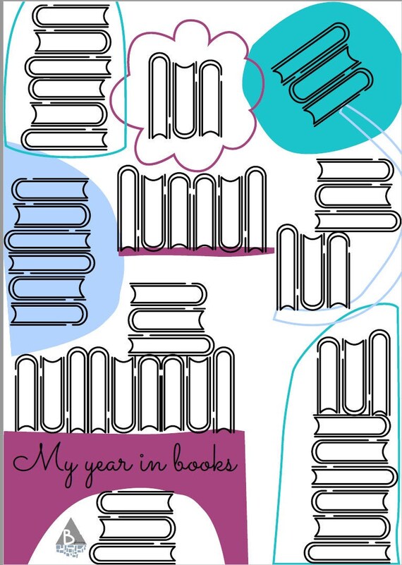 Printable Book Journal | Etsy