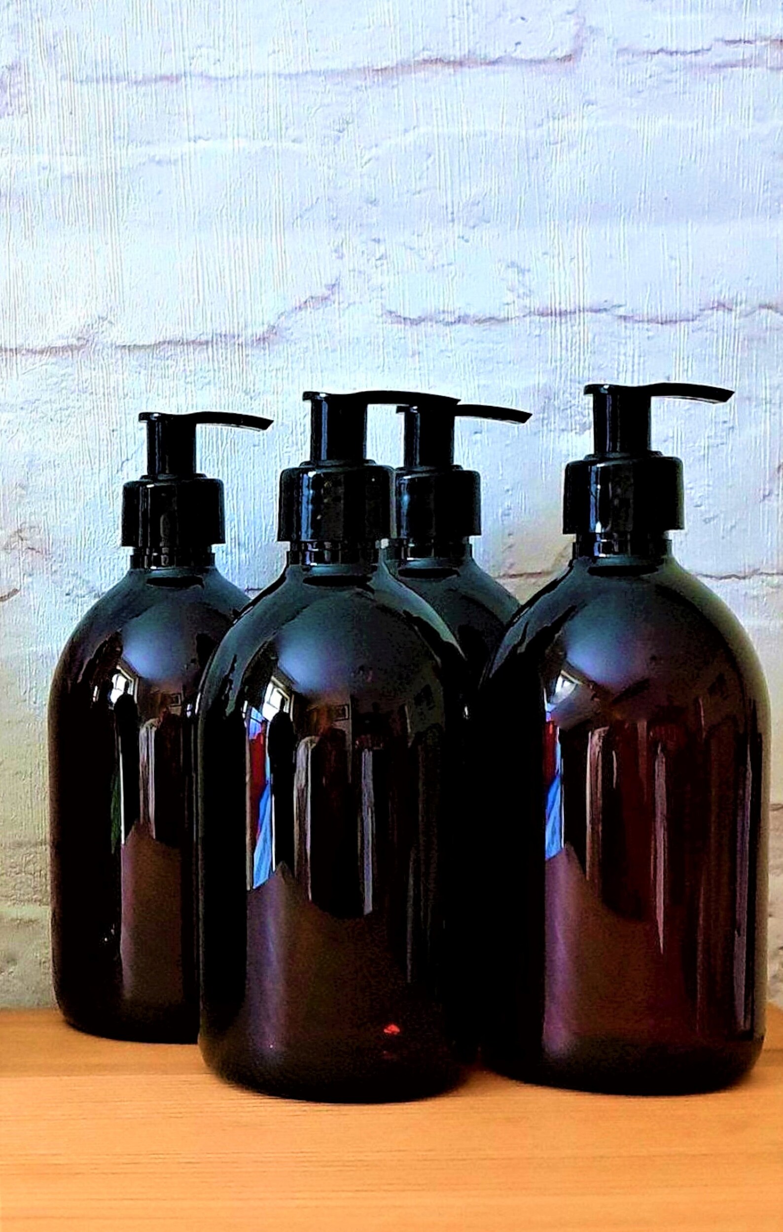 Soap Dispenser Shampoo Bottles Bathroom Accessory Set Etsy UK