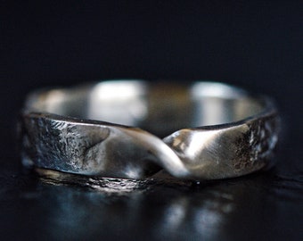 Wedding rings, men's wedding ring, minimalist ring, men silver ring, unique engagement rings, rustic rings sterling rings