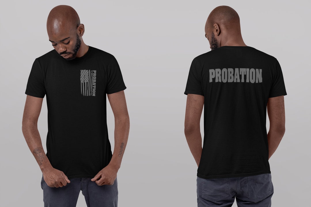Probation Officer Appreciation Tshirt Unique Design, Distressed