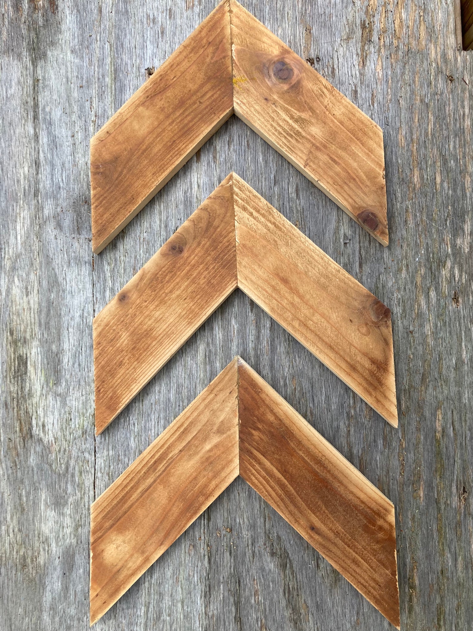 Chevron Wall Hanger Reclaimed Wood Farmhouse Decor - Etsy