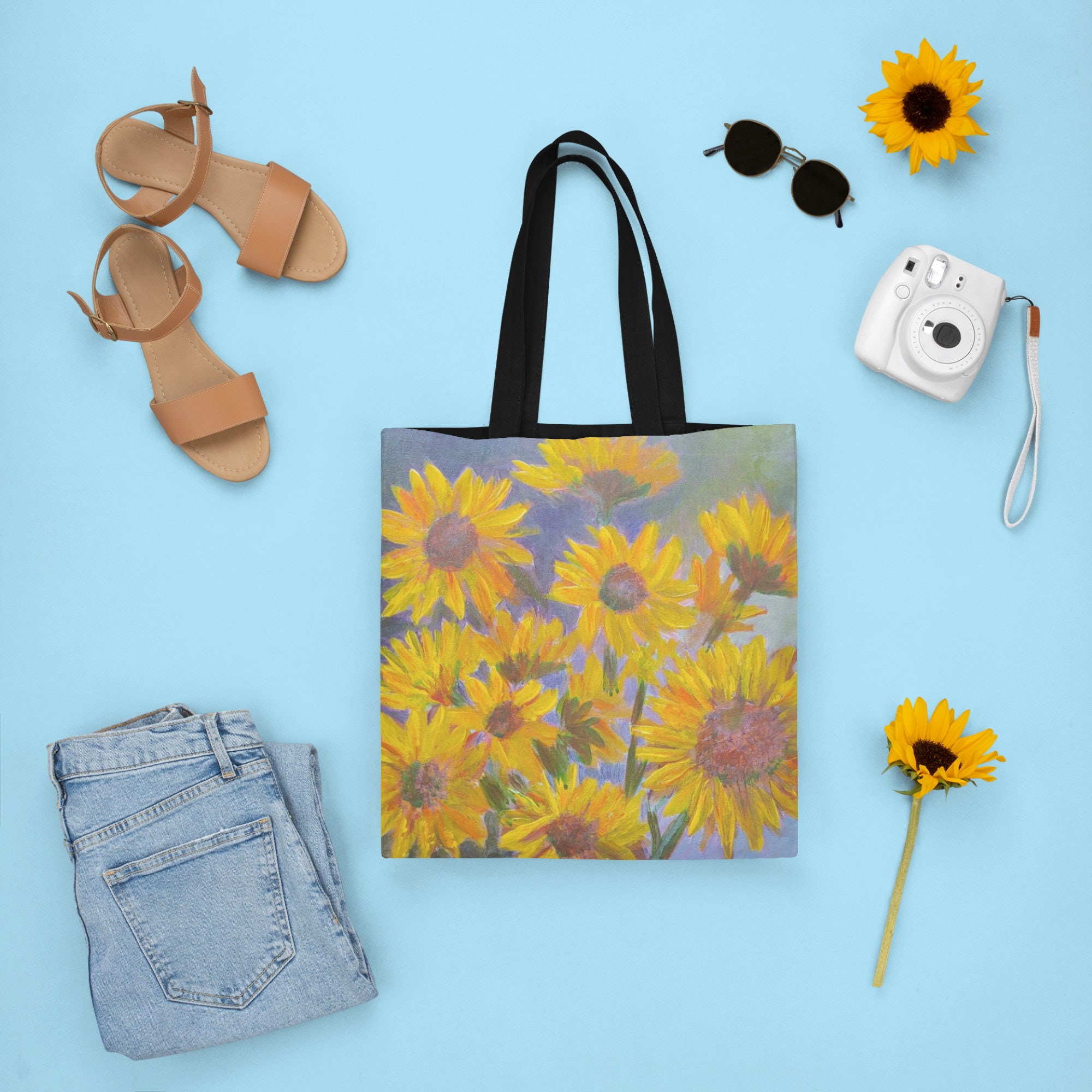 sunflower book bag