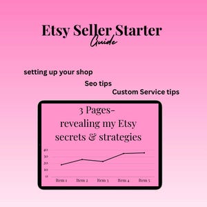 Etsy Success Guide PDF: SEO & Shop Setup for Beginners