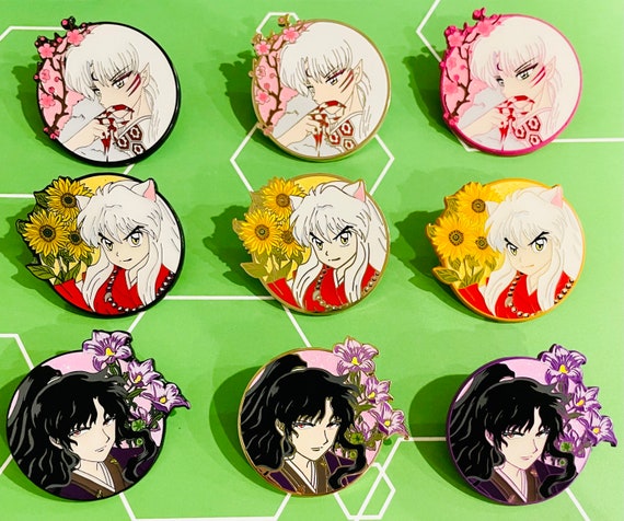Inuyasha Sesshomaru Naraku Enamel Pin | Etsy