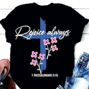 Alegrem-se Sempre Svg PNG, Páscoa svg, Versículo Bíblico svg, 1 Tessalonicenses 5:16, Escritura Cristã svg, PNG Religioso, Fé svg, Jesus é Rei