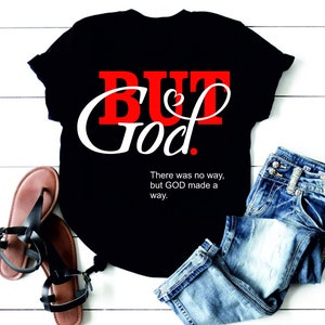 But God svg, Faith svg, church, African American, Religion, Silhouette, Christian, Instant download, T-shirt with design, T-shirt God svg
