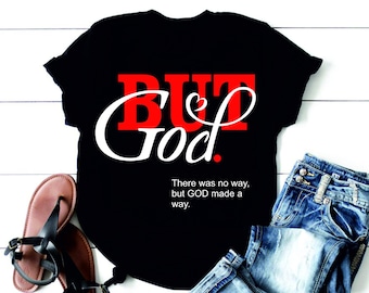 But God svg, Faith svg, church, African American, Religion, Silhouette, Christian, Instant download, T-shirt with design, T-shirt God svg