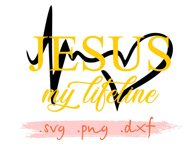Jesus Jesus My Lifeline Jesus is My Life Jesus is My All - Etsy