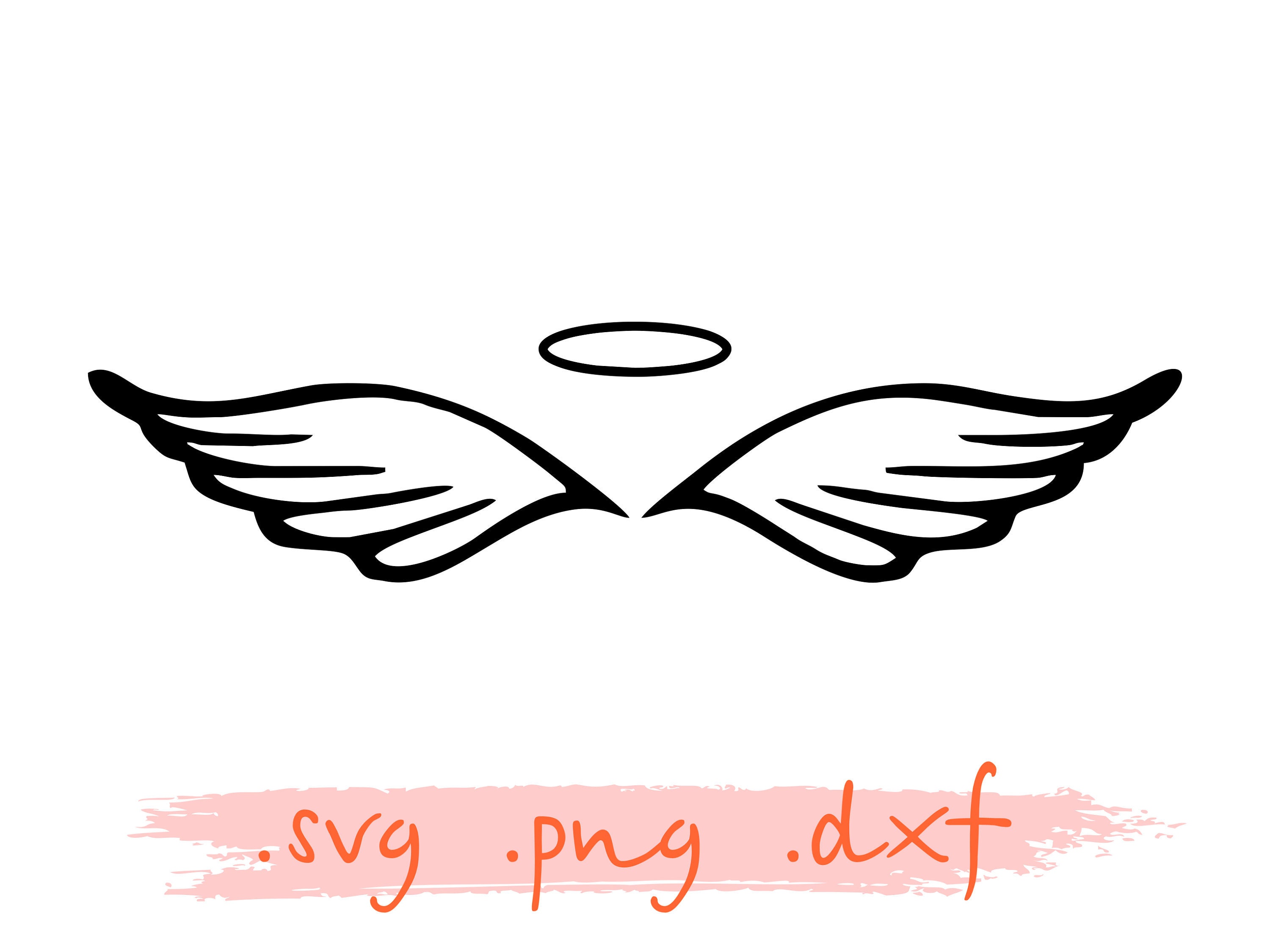 Flügel Engelsflügel Dateien für Cricut Paradise Svg - Etsy