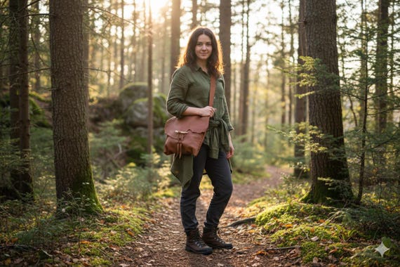 Deerskin Purse - Great Leather Tote Bag, Shoulder, or Crossbody 
