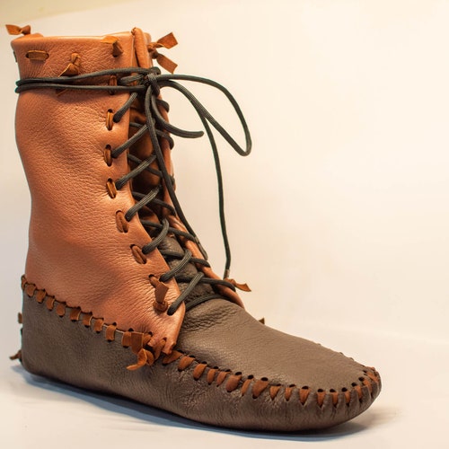 Buffalo Moccasin Boots Great Hiking Boots Hunting Moccasins - Etsy