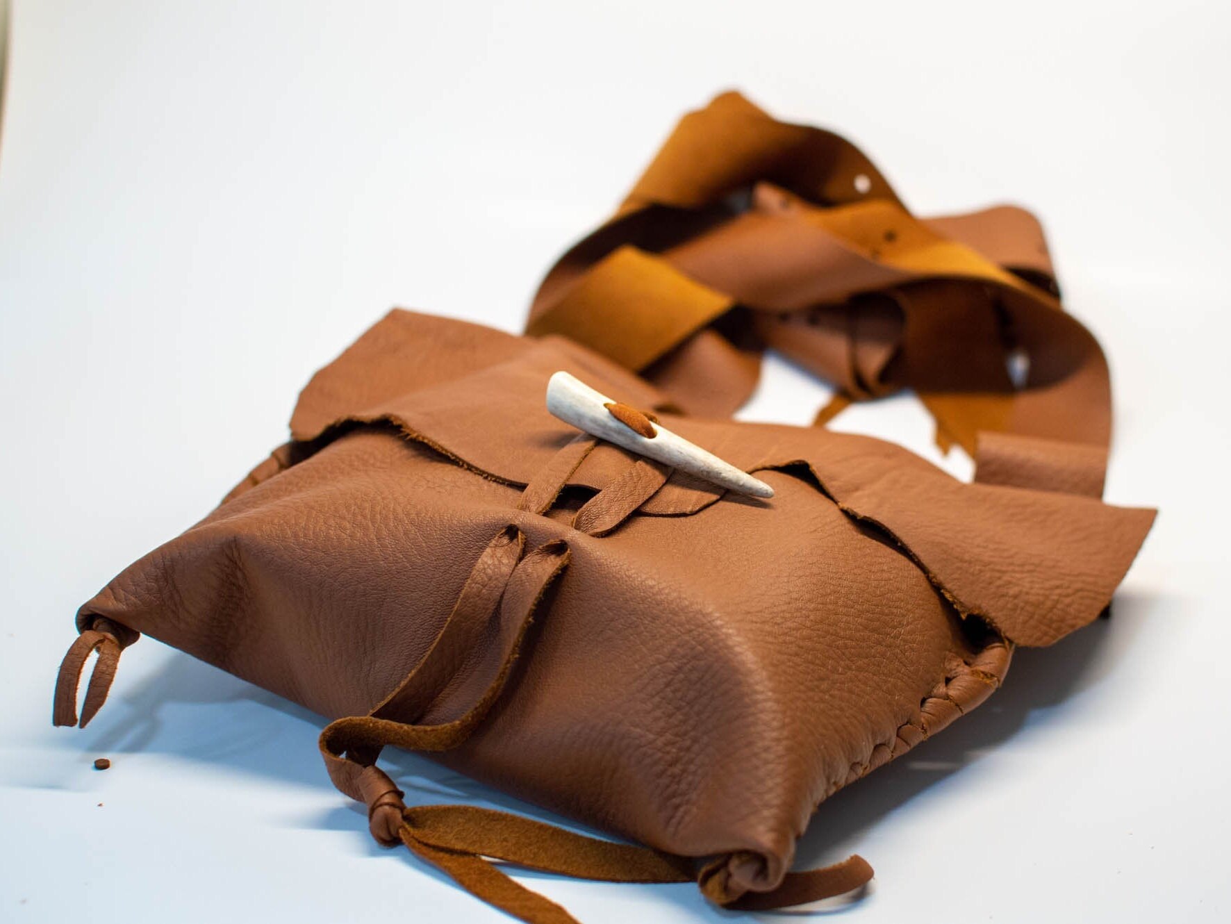 Deerskin Purse - Great Leather Tote Bag, Shoulder, or Crossbody 
