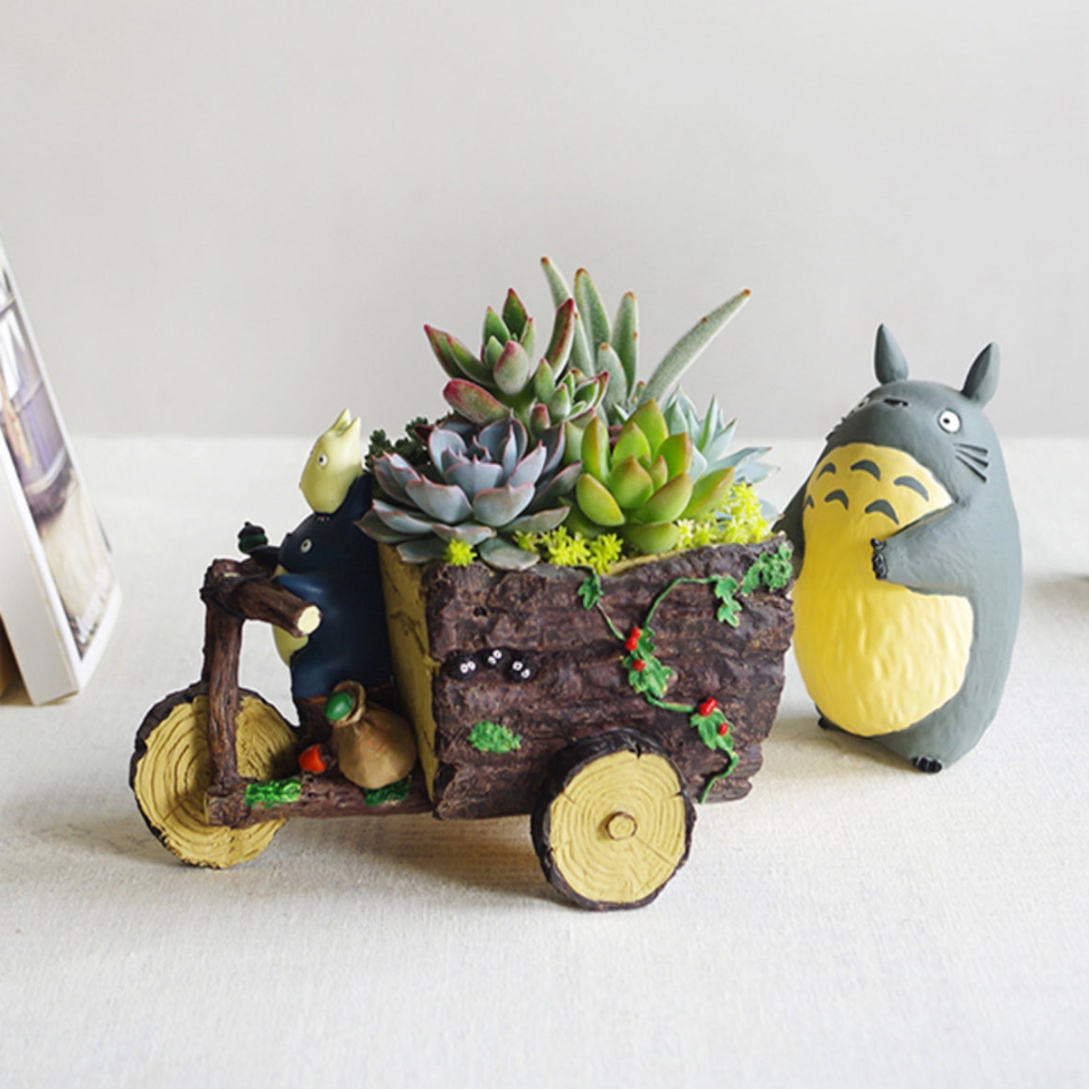 Ghibli Totoro Planter Garden succulent Pot