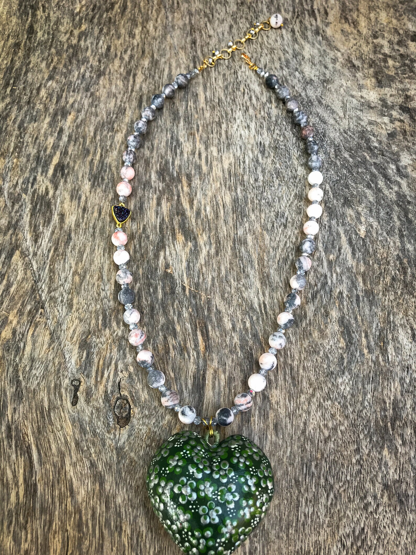 Mexican Jewelry Wood Handmade. Mexican Necklace. Mexican Etsy UK