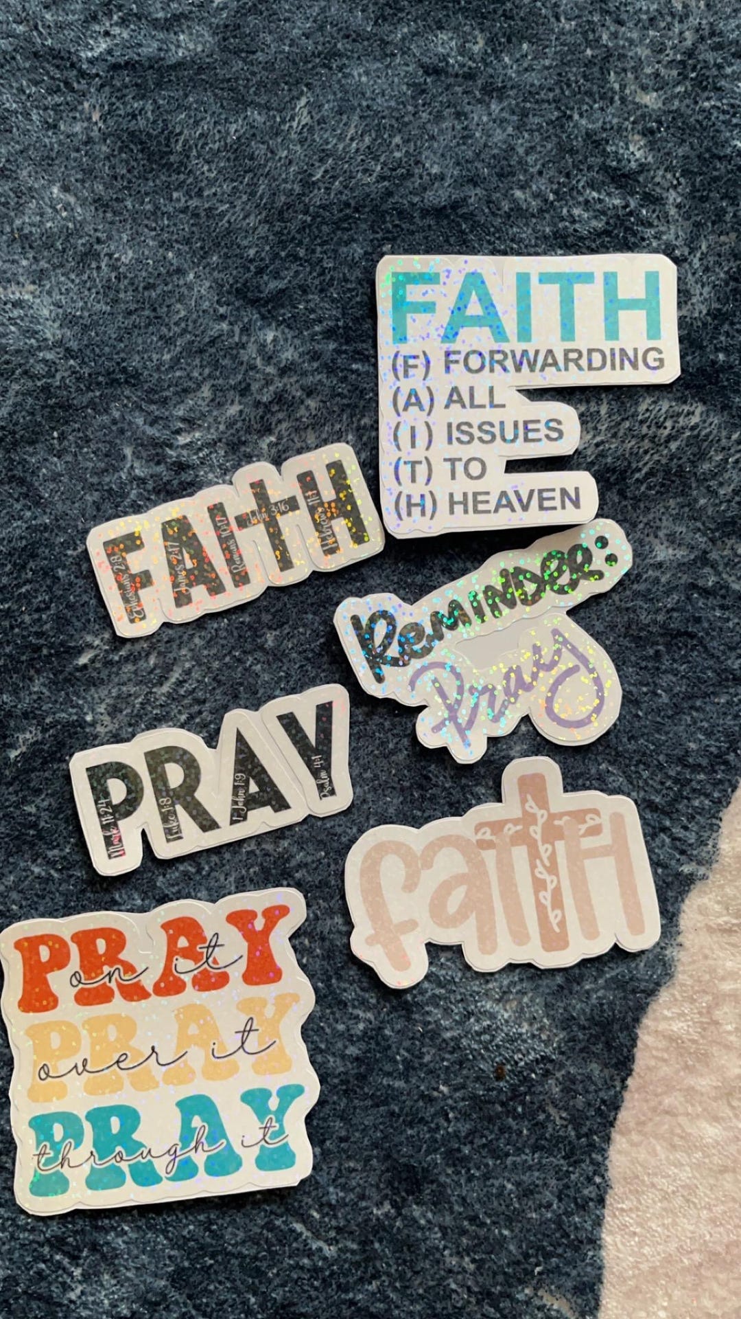 Faith and Prayer Stickers - Etsy