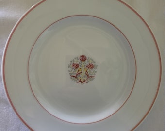 Bernardaud Limoges France ROMANCE Pheobe Bread and Butter Plates Set of  2