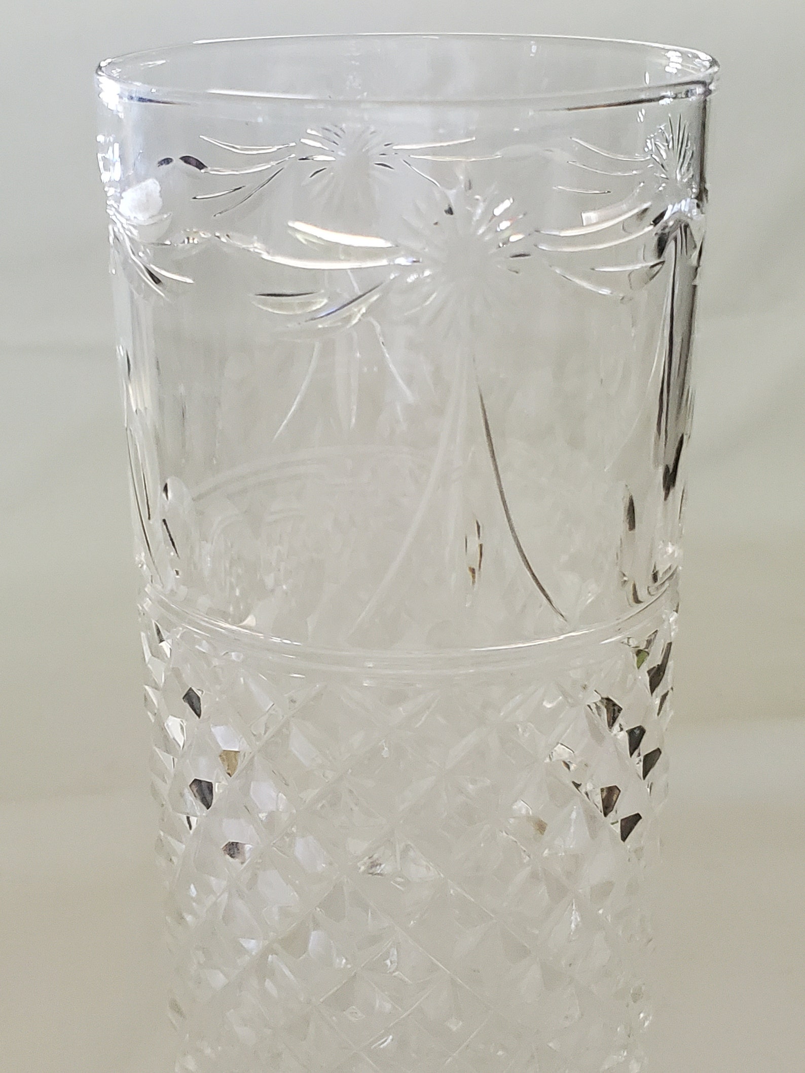 Stuart Crystal 6 1/4 Inch Highball Glasses Beaconsfield Etsy