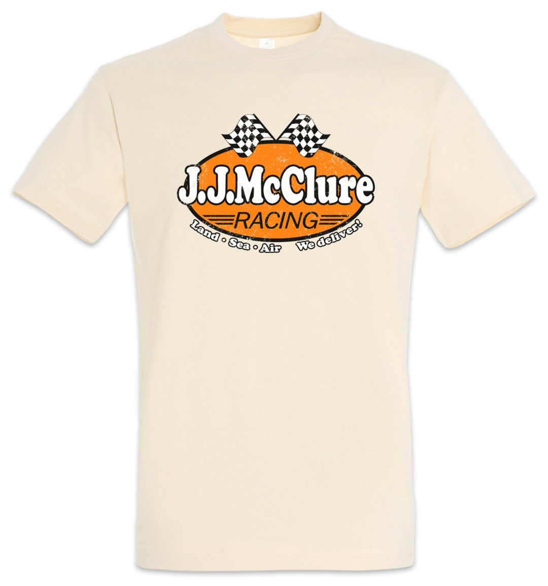 J. J. Mcclure Racing Men Tshirt the Auf Dem Cannonball Etsy UK