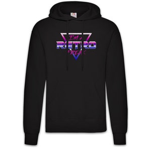 Sweat à Capuche Rétro REDKILL Love Gaming - Style Gaming, Unisexe, Cadeau Pour Fans De Jeux Vidéo, Hommes Et Femmes
