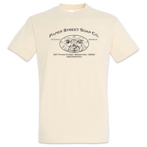 Paper Street Soap Co. Herren T-Shirt Fight Movie Club Sign Insignia Logo Company Tyler Fighting Durden Boxer Boxing Club