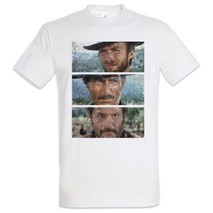 The Good The Bad And The Ugly II Men T-Shirt Italo Western Eastwood Cowboy Clint