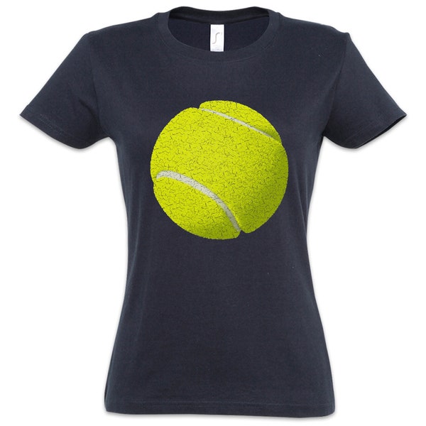 Tennis Ball Herren T-Shirt Player Passion Love Addiction Tennis Racket Tennisplatz Court Tennisball Ball sSorts Sport Wimbledon Open Slice