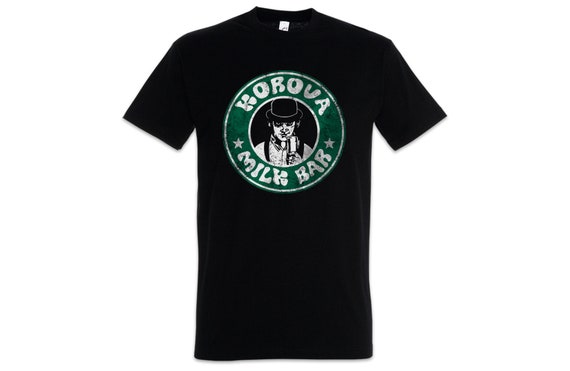 Korova Milk Bar Men T-shirt Alex Clockwork Stanley Milchbar Bar 