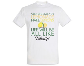 When Live Gives You Lemonade Herren T-Shirt Modern Fun Family Phil Dunphy farm strong Make Lemons Wenn das Leben dir Zitronen gibt Limo