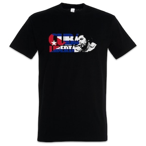 Che Guevara Liberta Men's T-Shirt Guerrilla Comandante Castro Demo Hero Fidel Castro Revolution Socialism Fighter Bay of Pigs