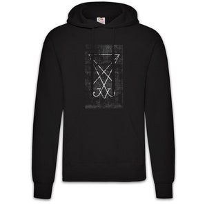 Tarot Sigil of Lucifer Hoodie Sweatshirt card carte carta da gioco naipe Sigil of Lucifer