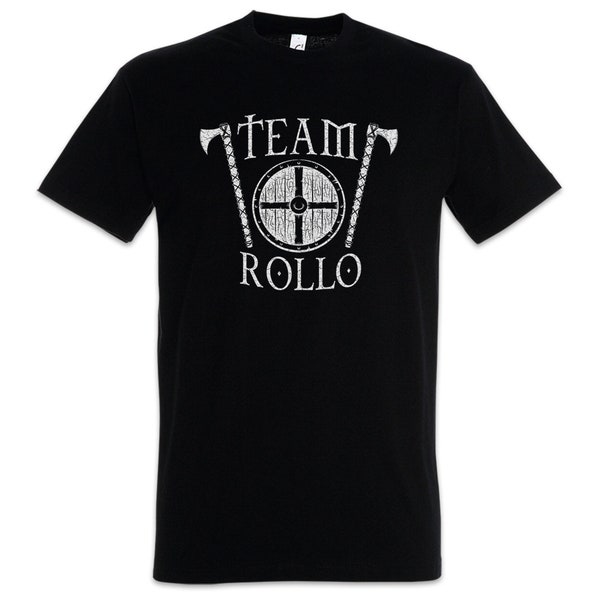 Team Rollo Herren T-Shirt Viking Vikings Wikinger Thor Odhin Walhalla Walhall Valhalla Valhall Norsemen Midgard Loki Norse Ragnar