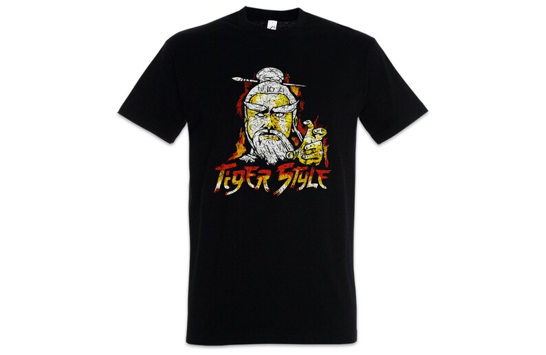 Tiger Style Men T-Shirt The Karate Daniel Mr. Mister Kesuke Kid LaRusso Miyagi John Johnny Wu Kreese Freddie Tang Lawrence Clan Heihuquan image 1