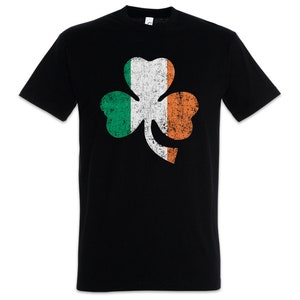 Reality Glitch's Men's Ireland Clover T-shirt St Patricks