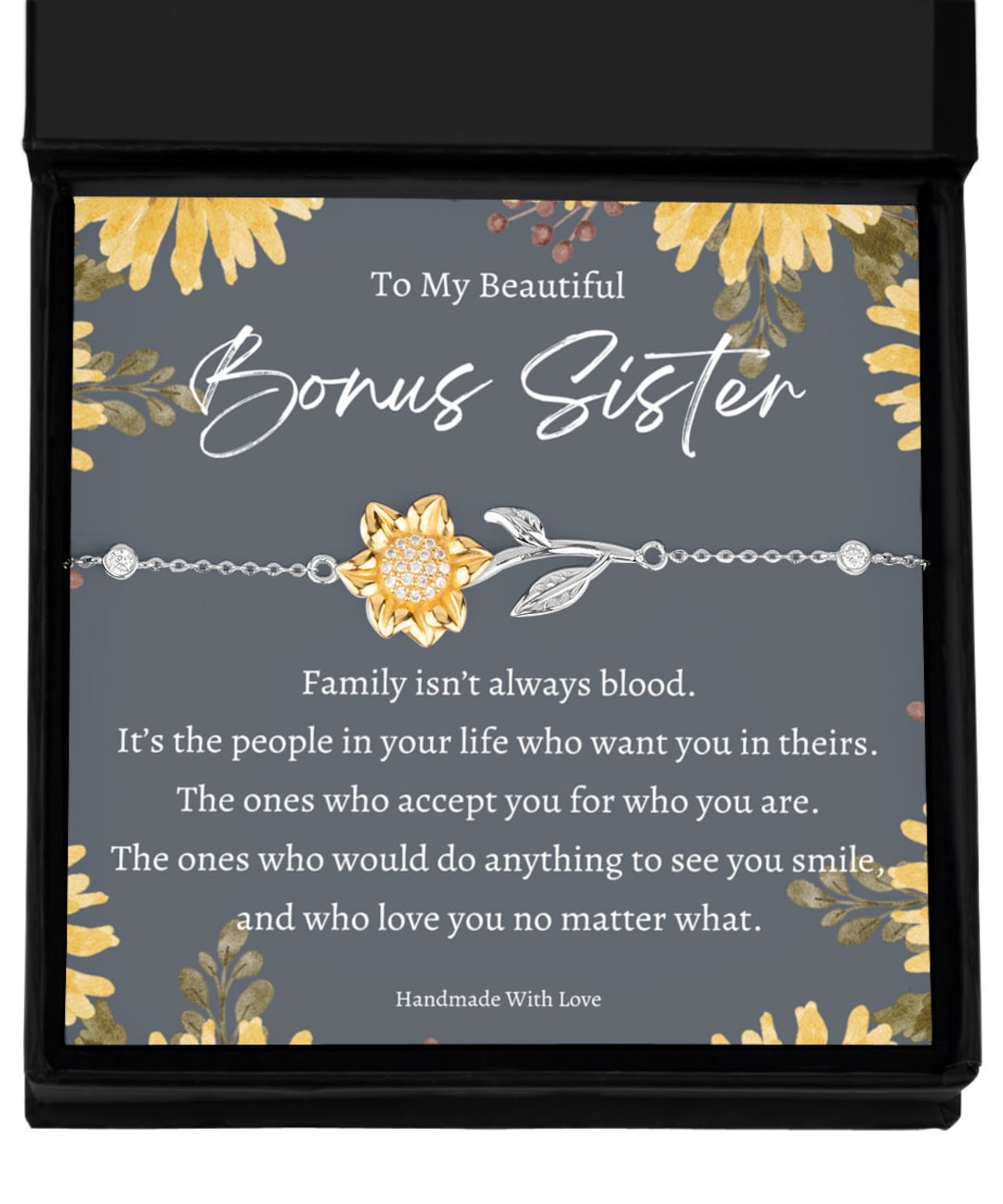 Personalized Sisterinlaw Gift, Custom Jewelry for Sisterinlaw